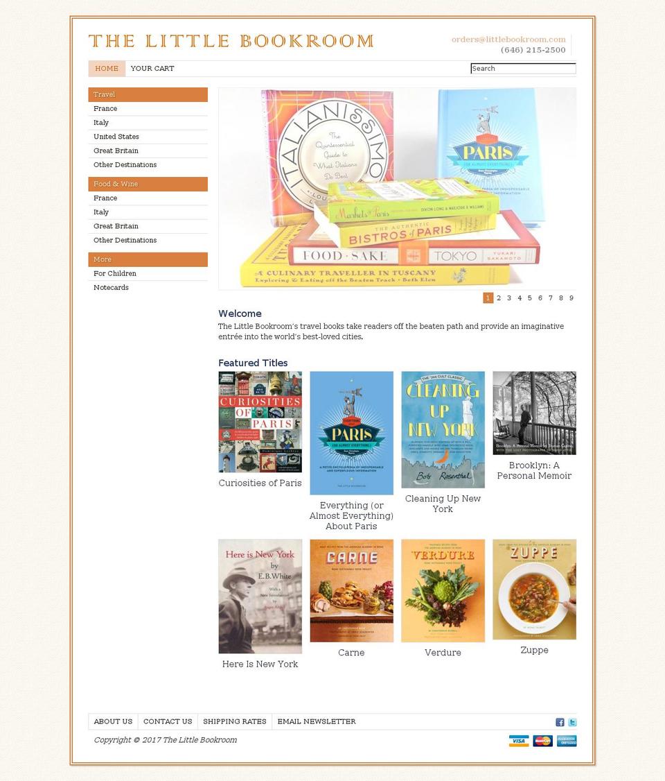 NYRB Shopify theme site example littlebookroom.com