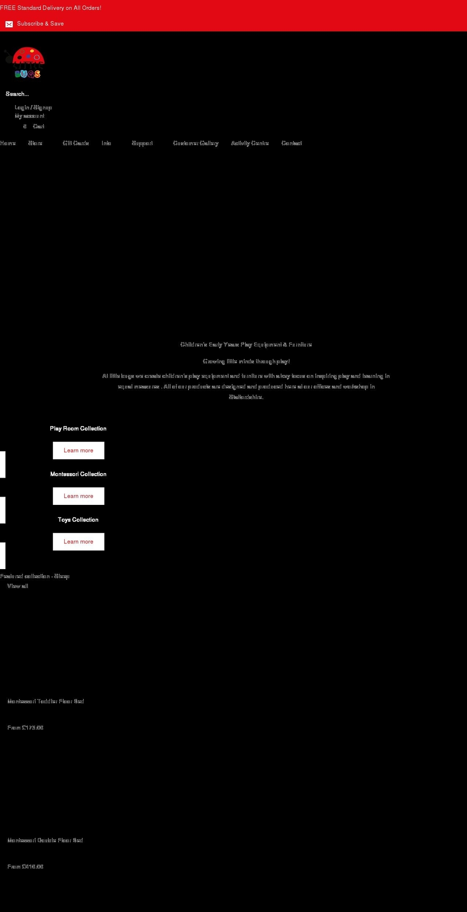 littlebugsco.co.uk shopify website screenshot