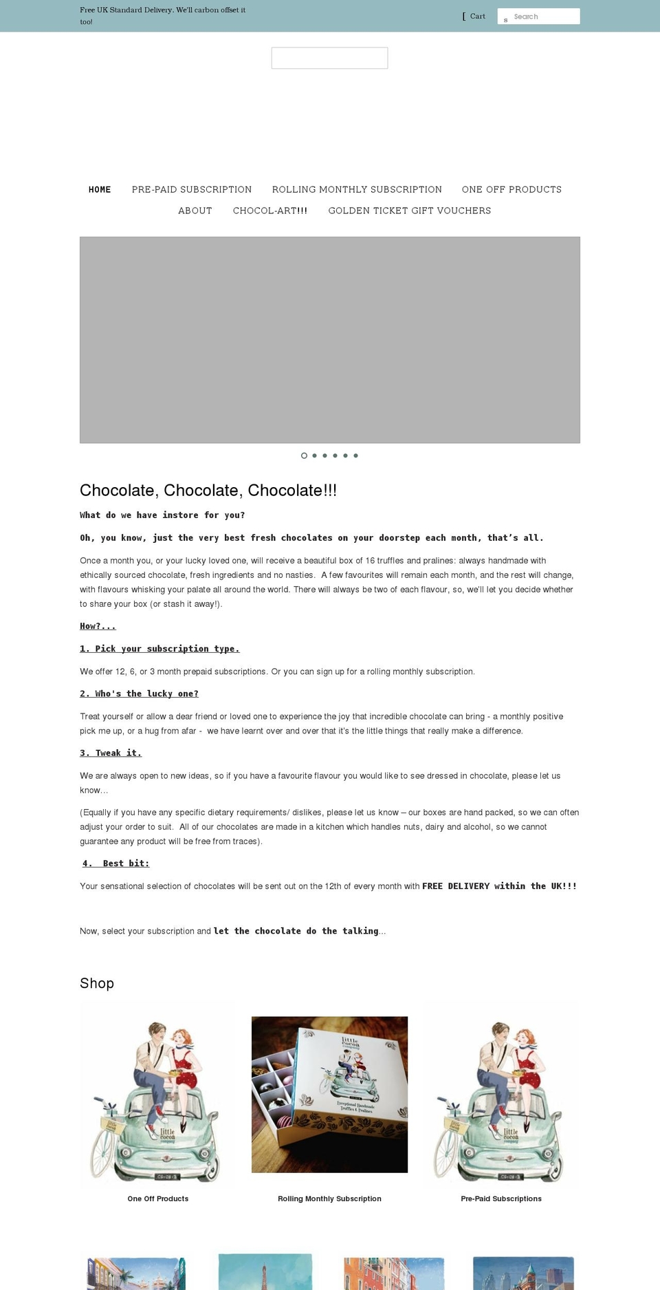littlecocoa.co.uk shopify website screenshot