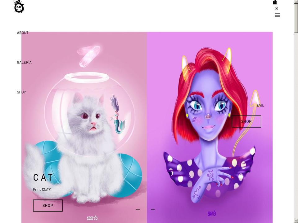 littlecoconutshop.com — Shopify storefront screenshot