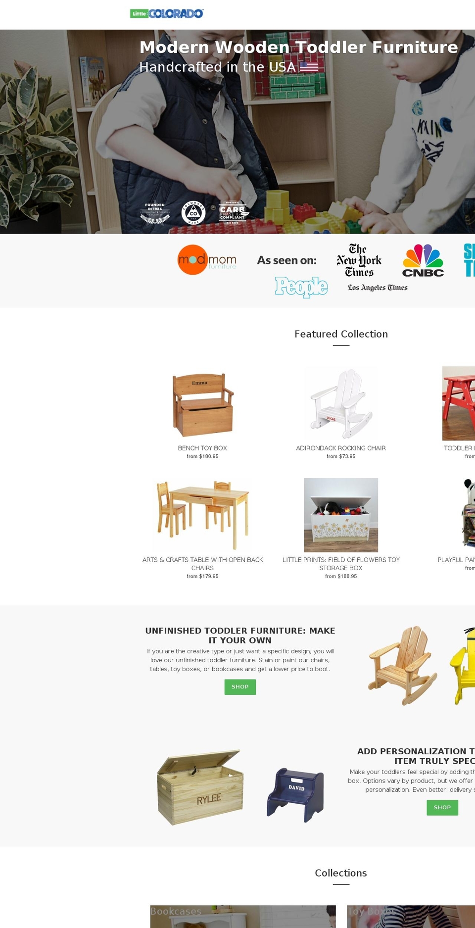 littlecolorado.com shopify website screenshot
