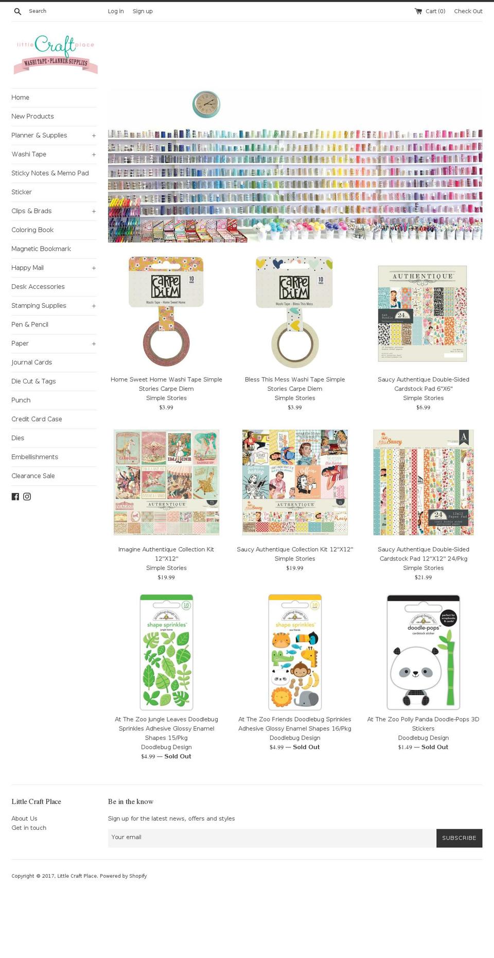 littlecraftplace.com shopify website screenshot