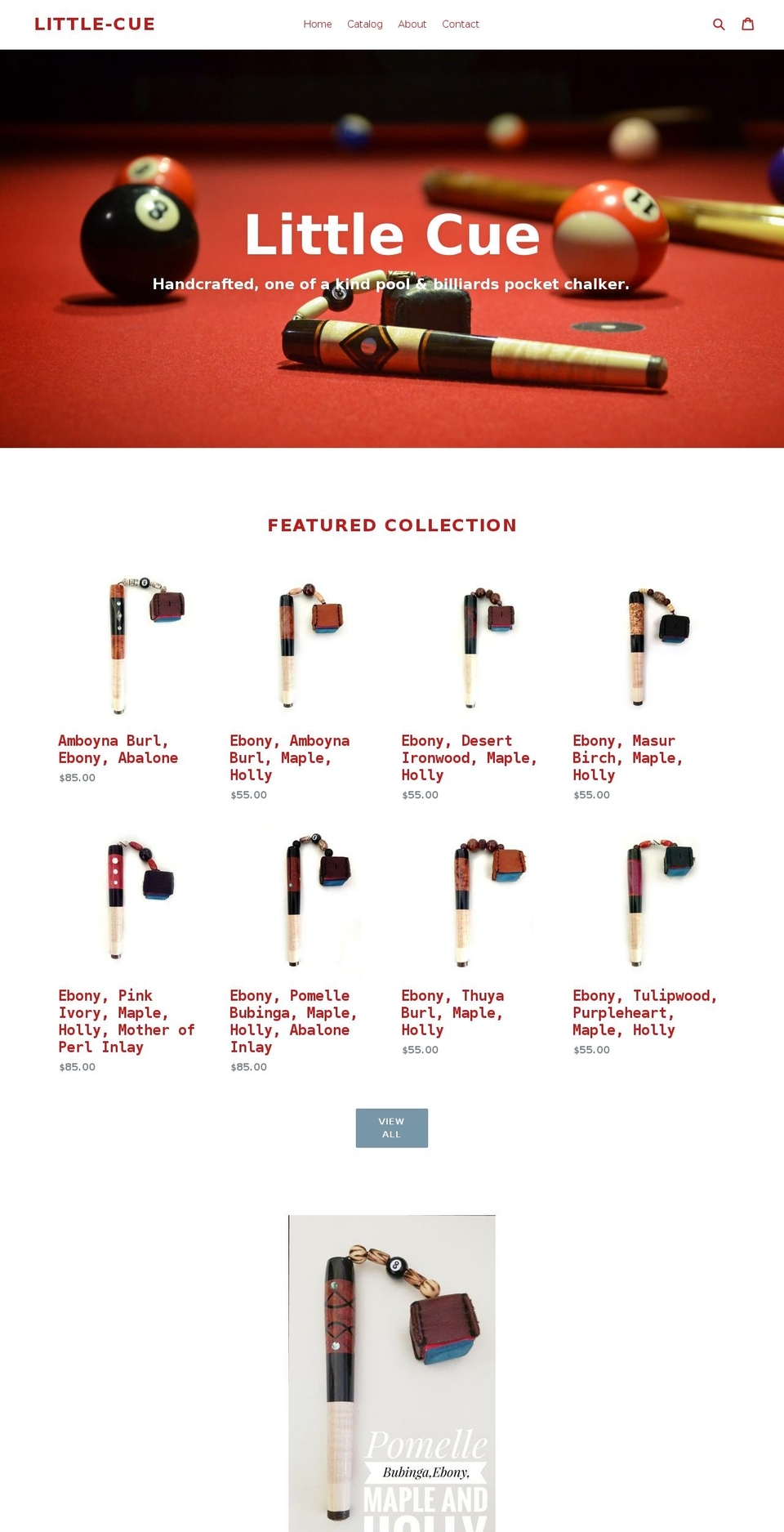 littlecue.com shopify website screenshot