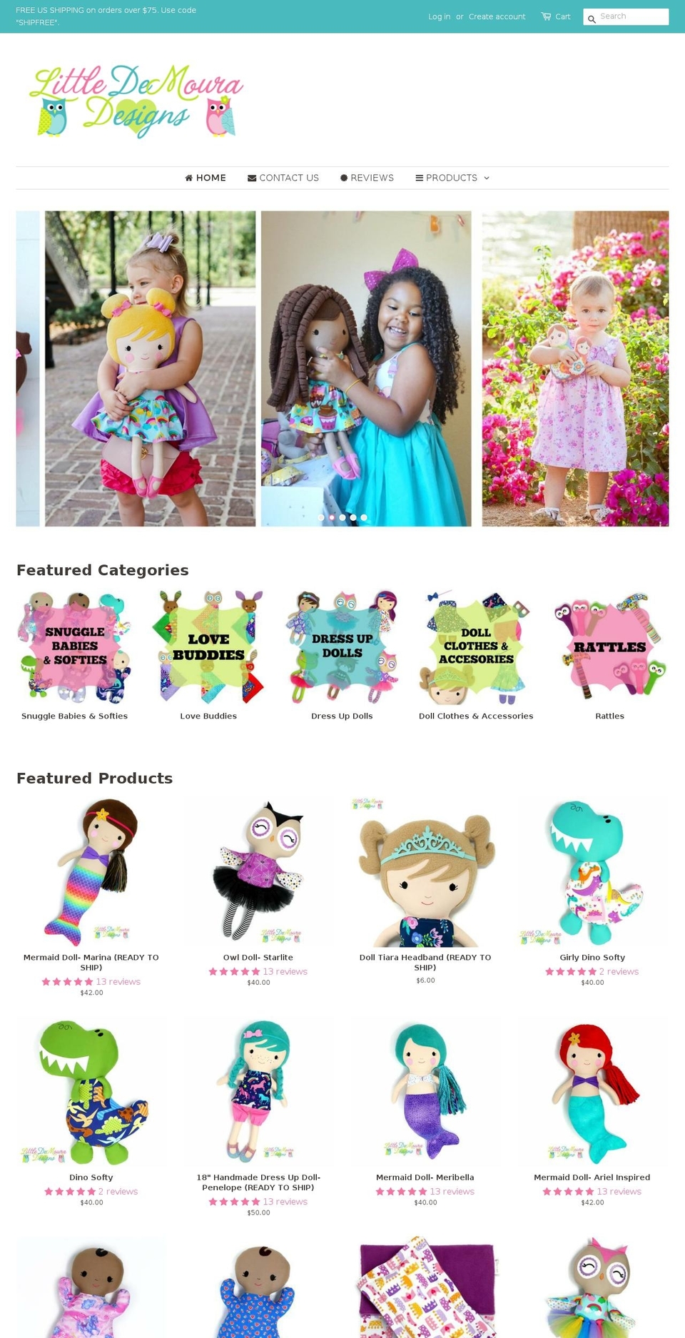littledemoura.com — Shopify storefront screenshot