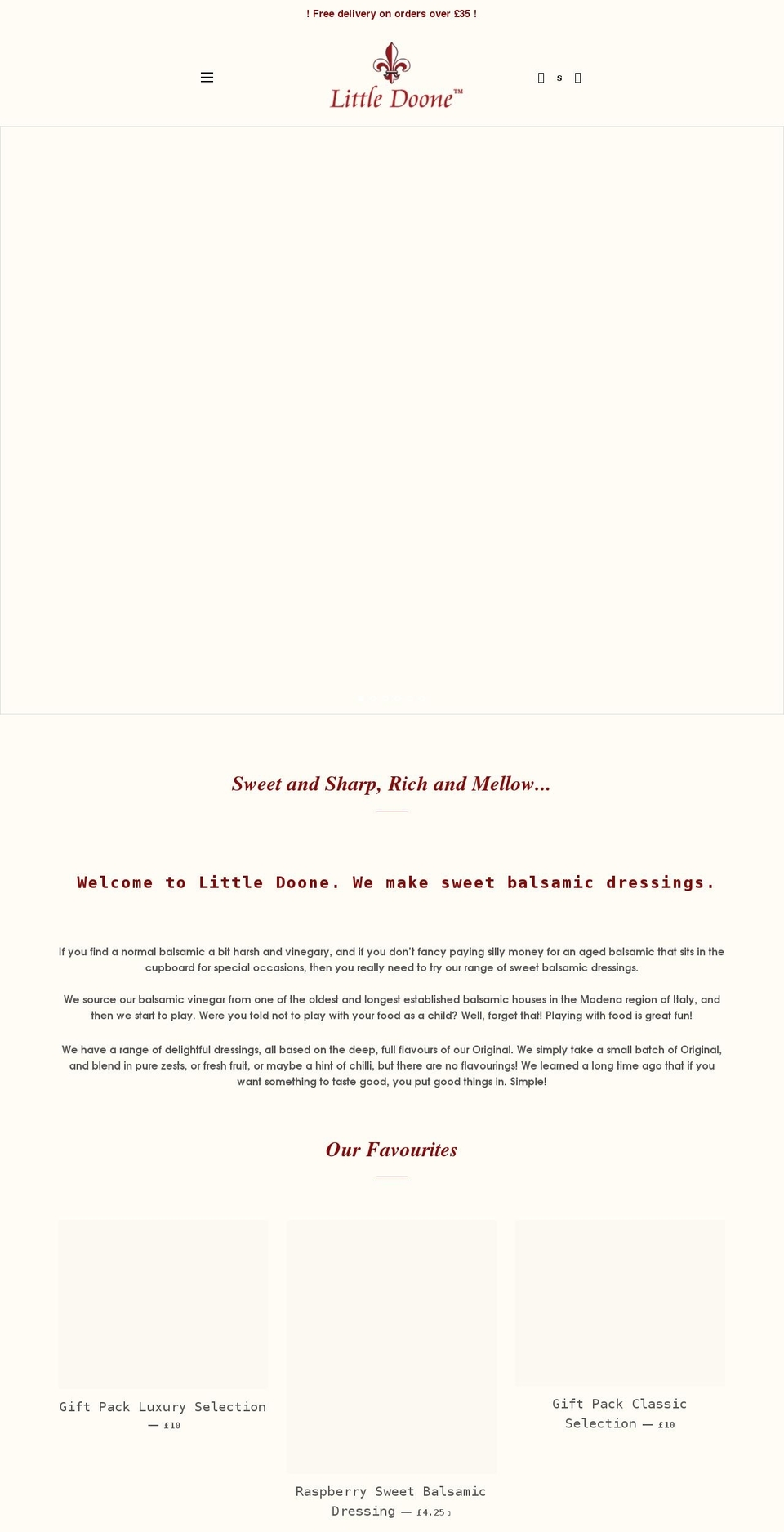 littledoone.co.uk shopify website screenshot
