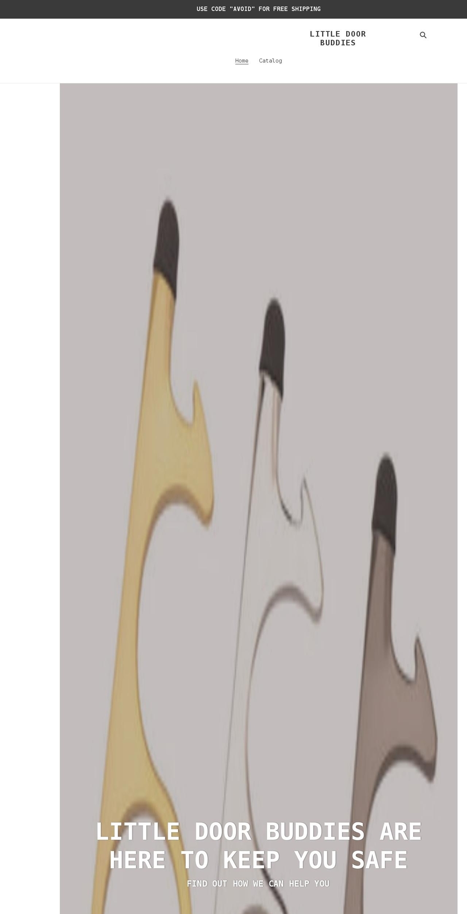 littledoorbuddies.com shopify website screenshot