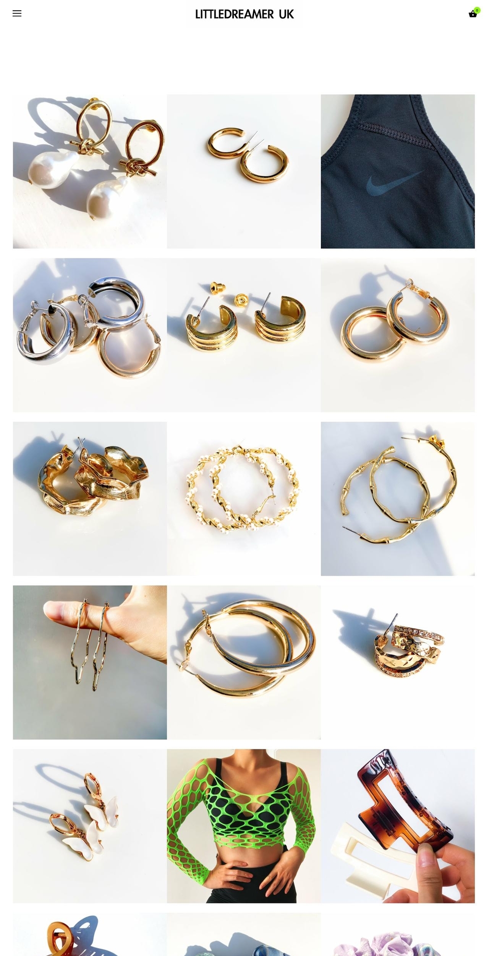 littledreamer.co.uk shopify website screenshot