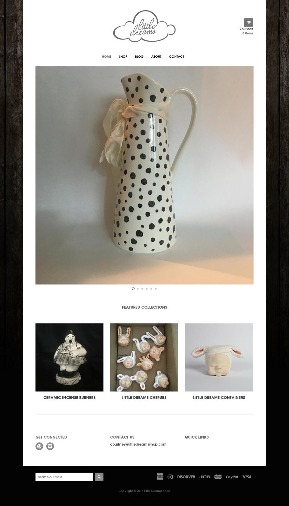 littledreamsshop.com shopify website screenshot