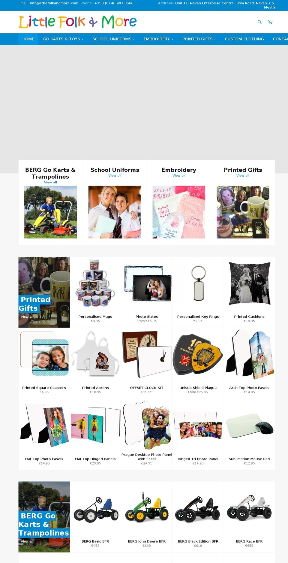 littlefolkandmore.com — Shopify storefront screenshot