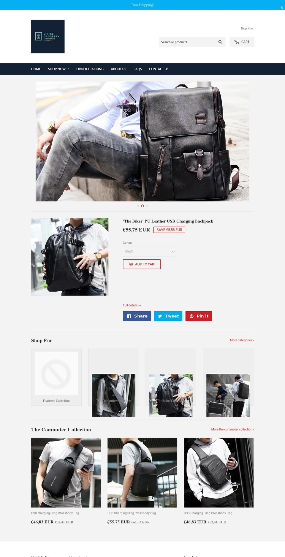 littlegadgetry.com shopify website screenshot