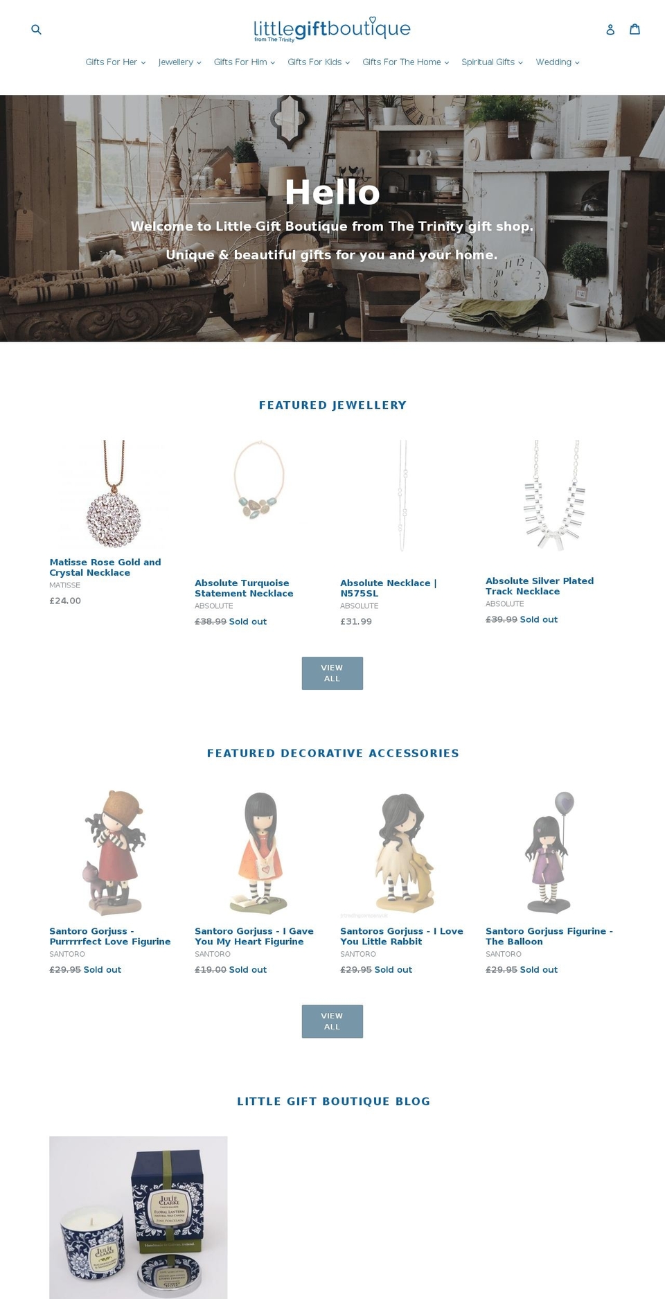 littlegiftboutique.com shopify website screenshot