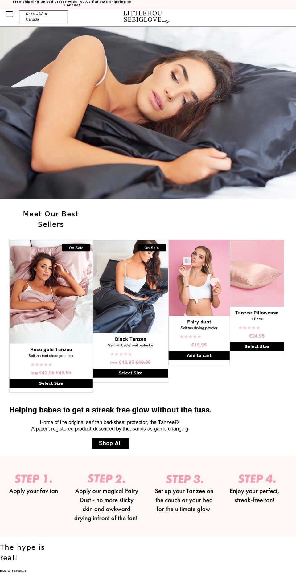 littlehousebiglove.com shopify website screenshot