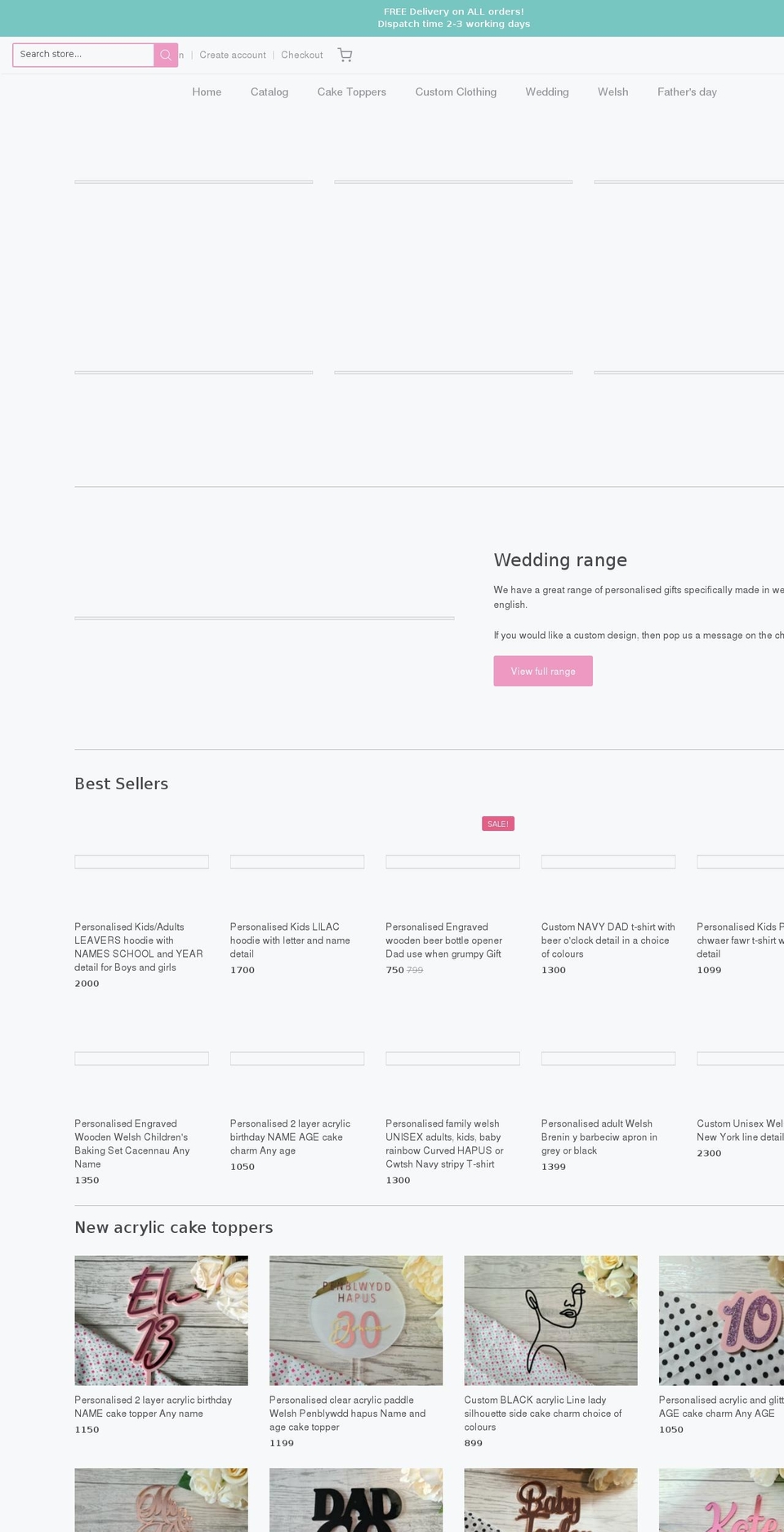 littlehouseofcreations.co.uk shopify website screenshot