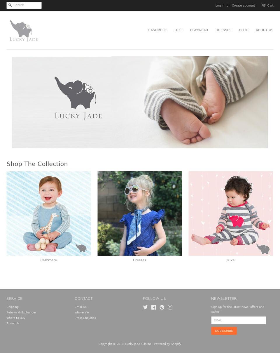 littlejadeclothing.com — Shopify storefront screenshot