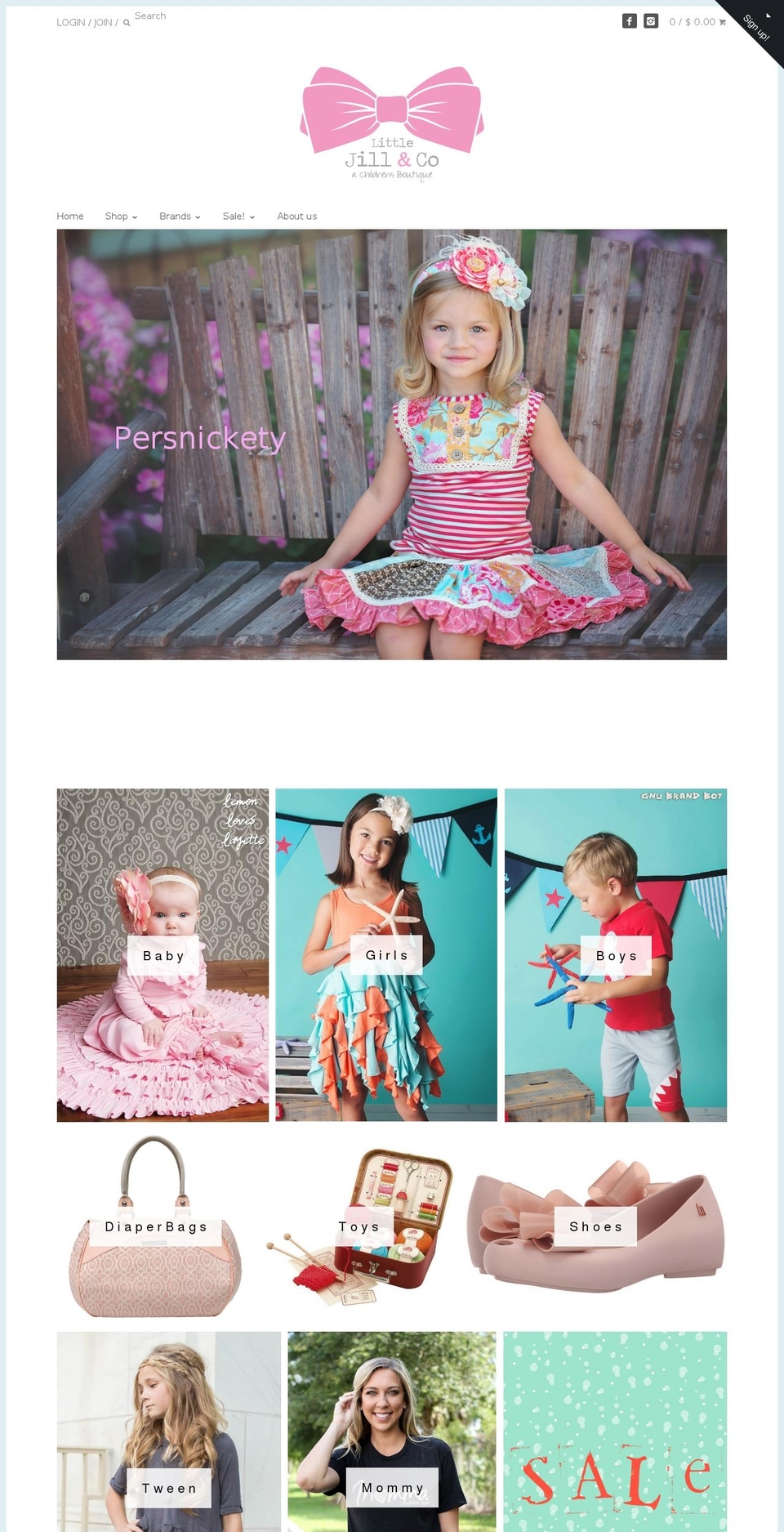 littlejillco.com shopify website screenshot
