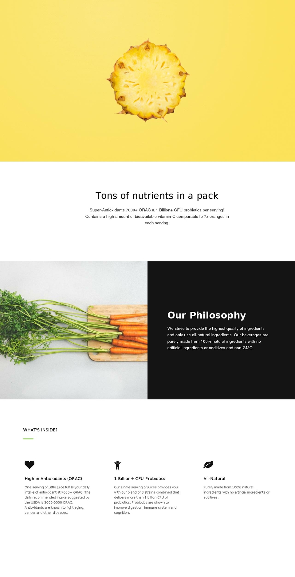 littlejuice.com — Shopify storefront screenshot