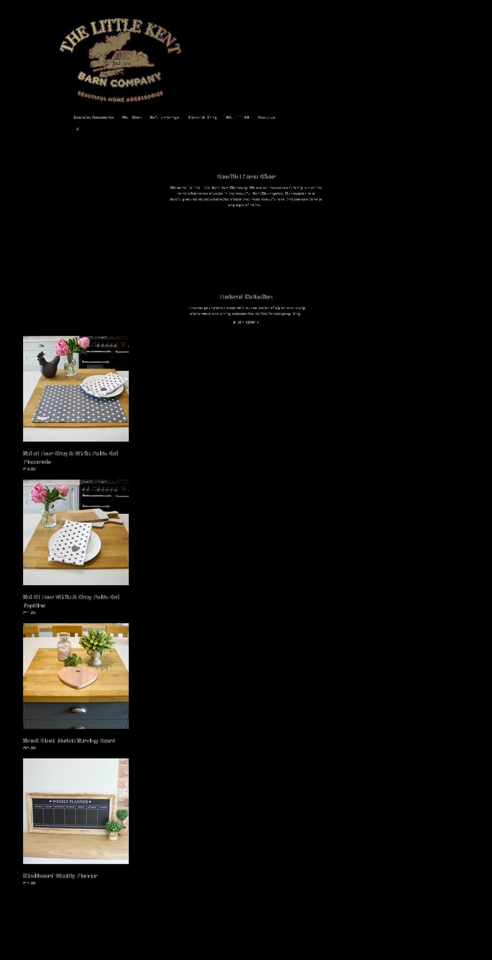 littlekentbarncompany.co.uk shopify website screenshot
