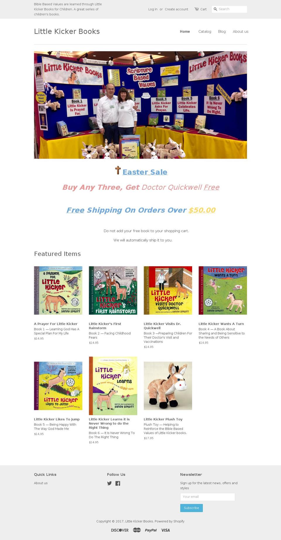 littlekickercountry.com shopify website screenshot