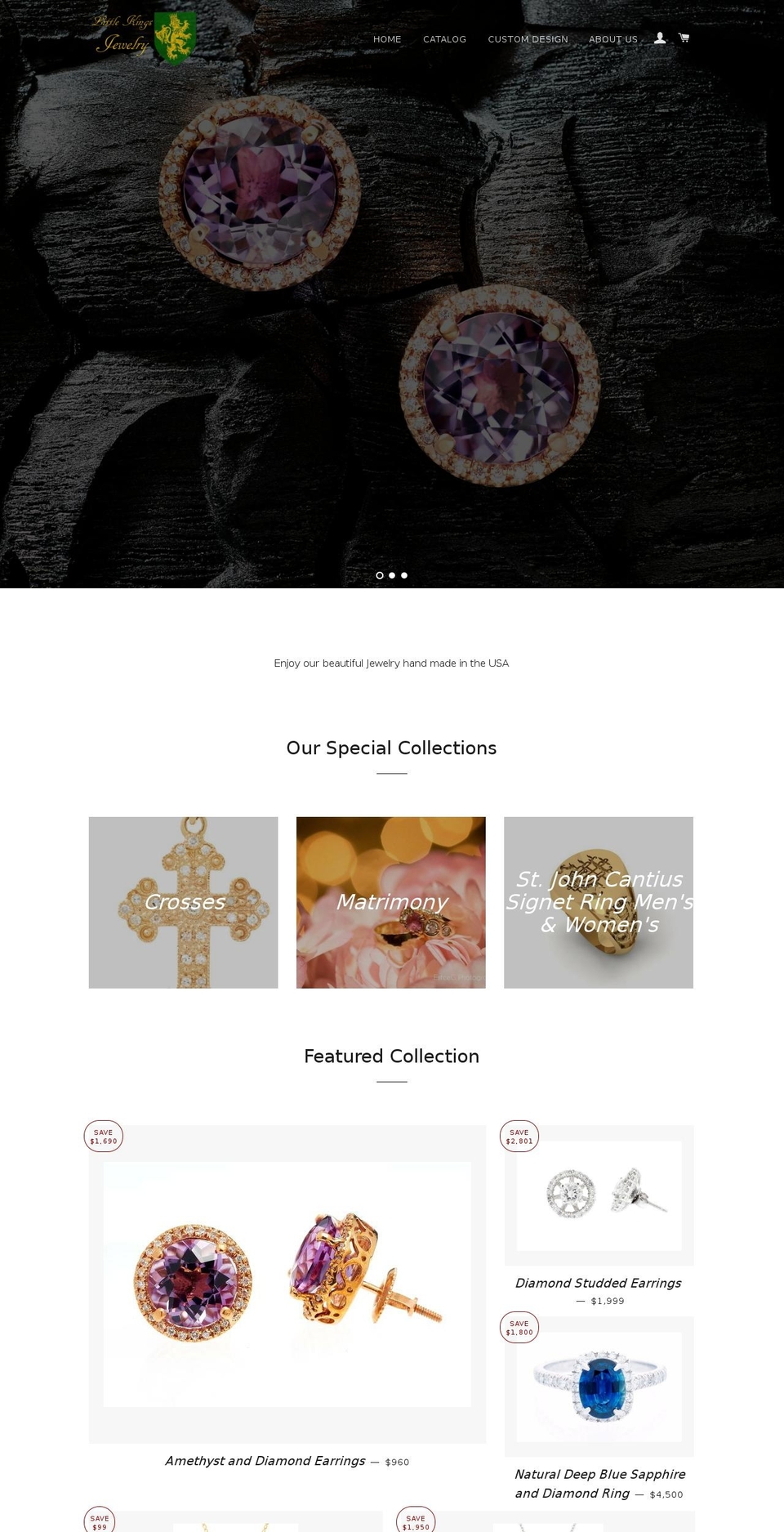 littlekingsjewelry.com shopify website screenshot