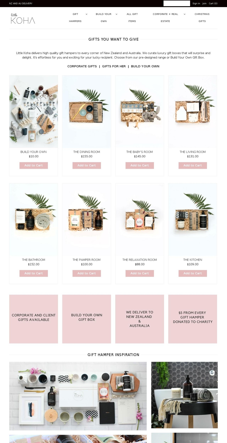 littlekoha.com — Shopify storefront screenshot