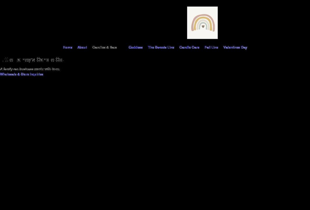 littlelaineyscandleco.com shopify website screenshot