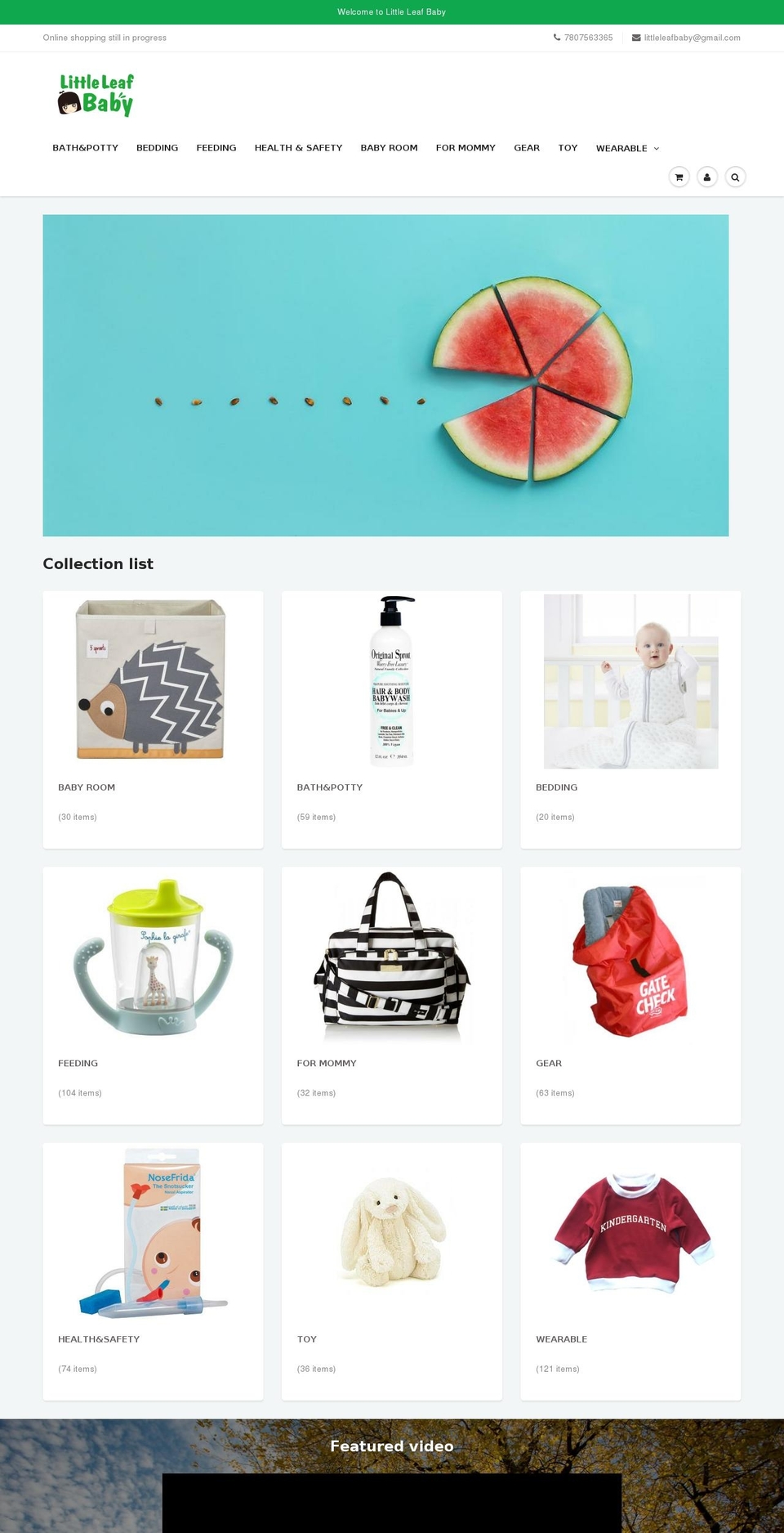 theme-export-littleleafbaby-ca-showtime-updated Shopify theme site example littleleafbaby.com