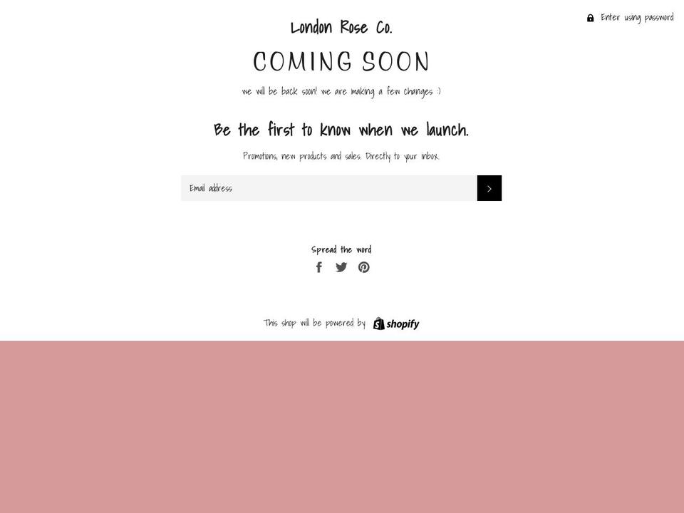 littlelondonsbowtique.com — Shopify storefront screenshot