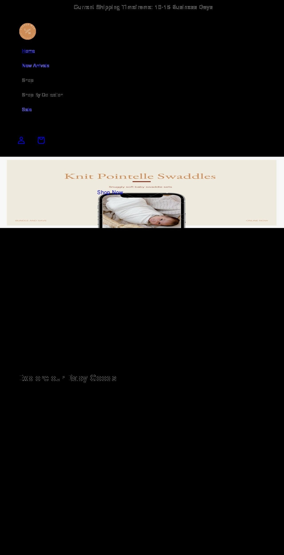 littlemaeandco.com shopify website screenshot