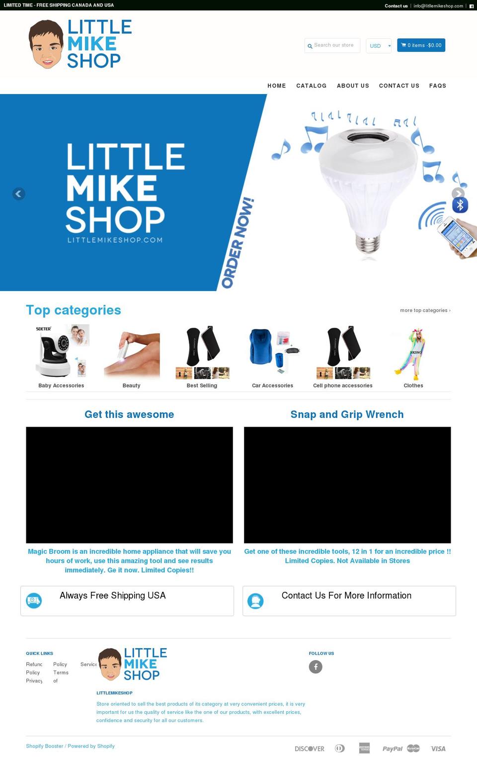 workonthis7-myshopify-com-shopifybooster1-7-3 Shopify theme site example littlemikeshop.com