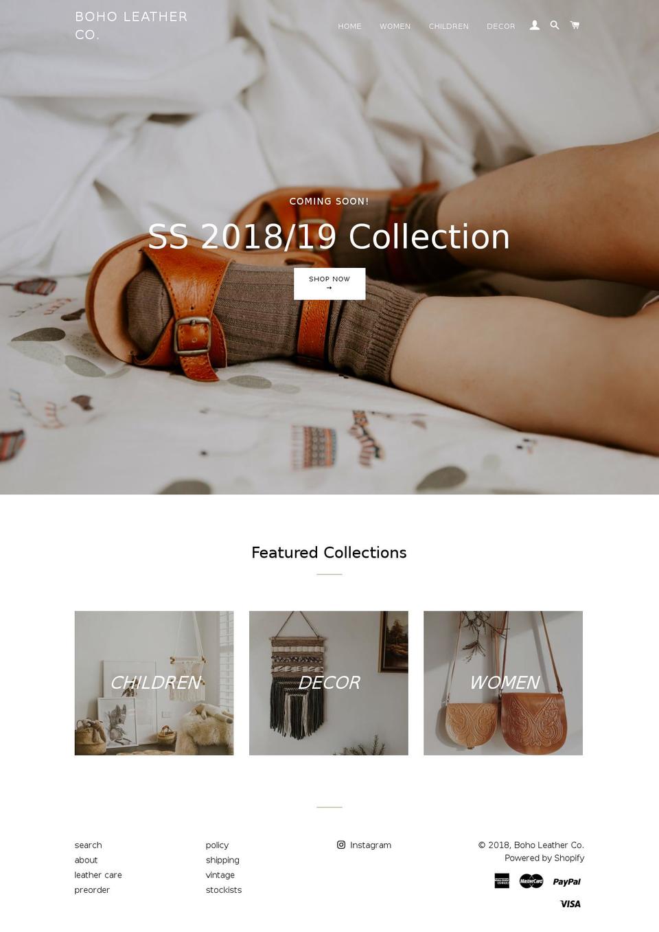 littlemoccashop.com — Shopify storefront screenshot