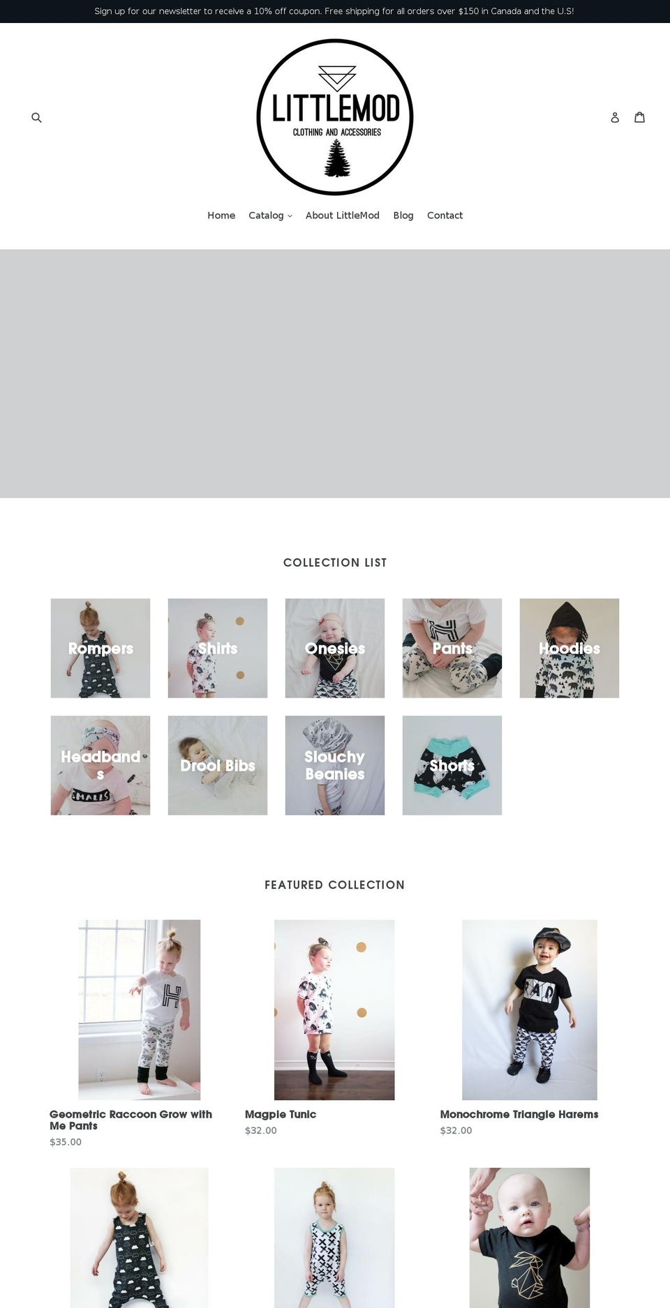 littlemodclothing.com shopify website screenshot