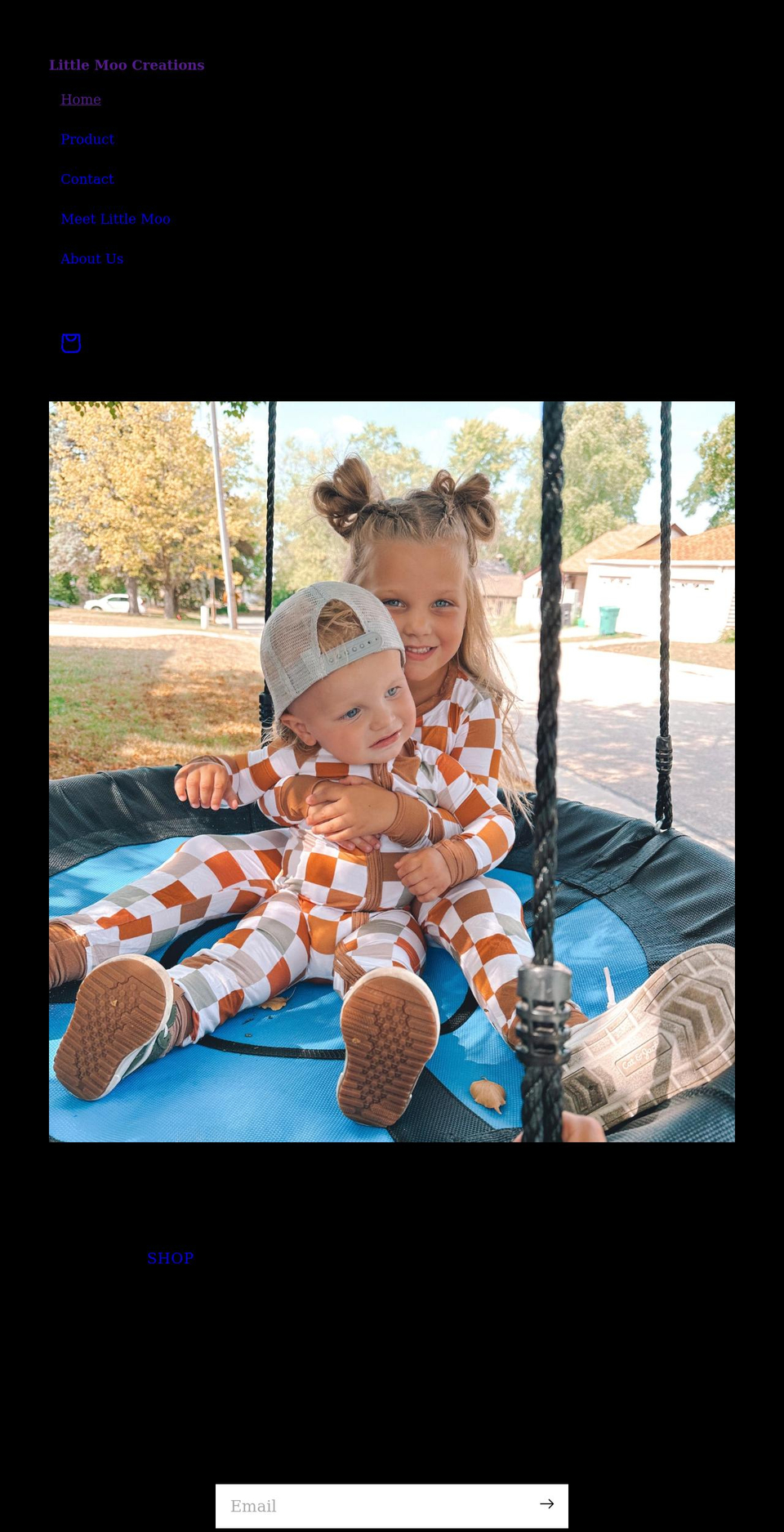 littlemoocreations.com shopify website screenshot