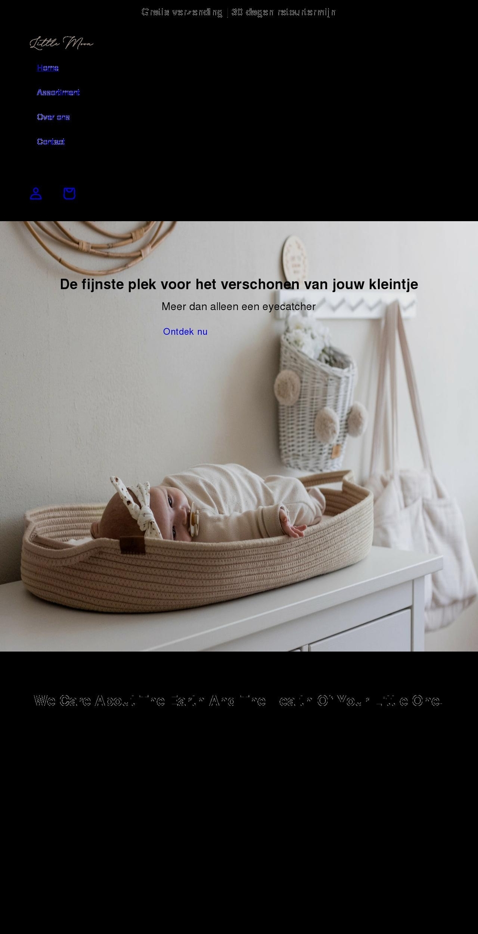 littlemoonshop.nl shopify website screenshot