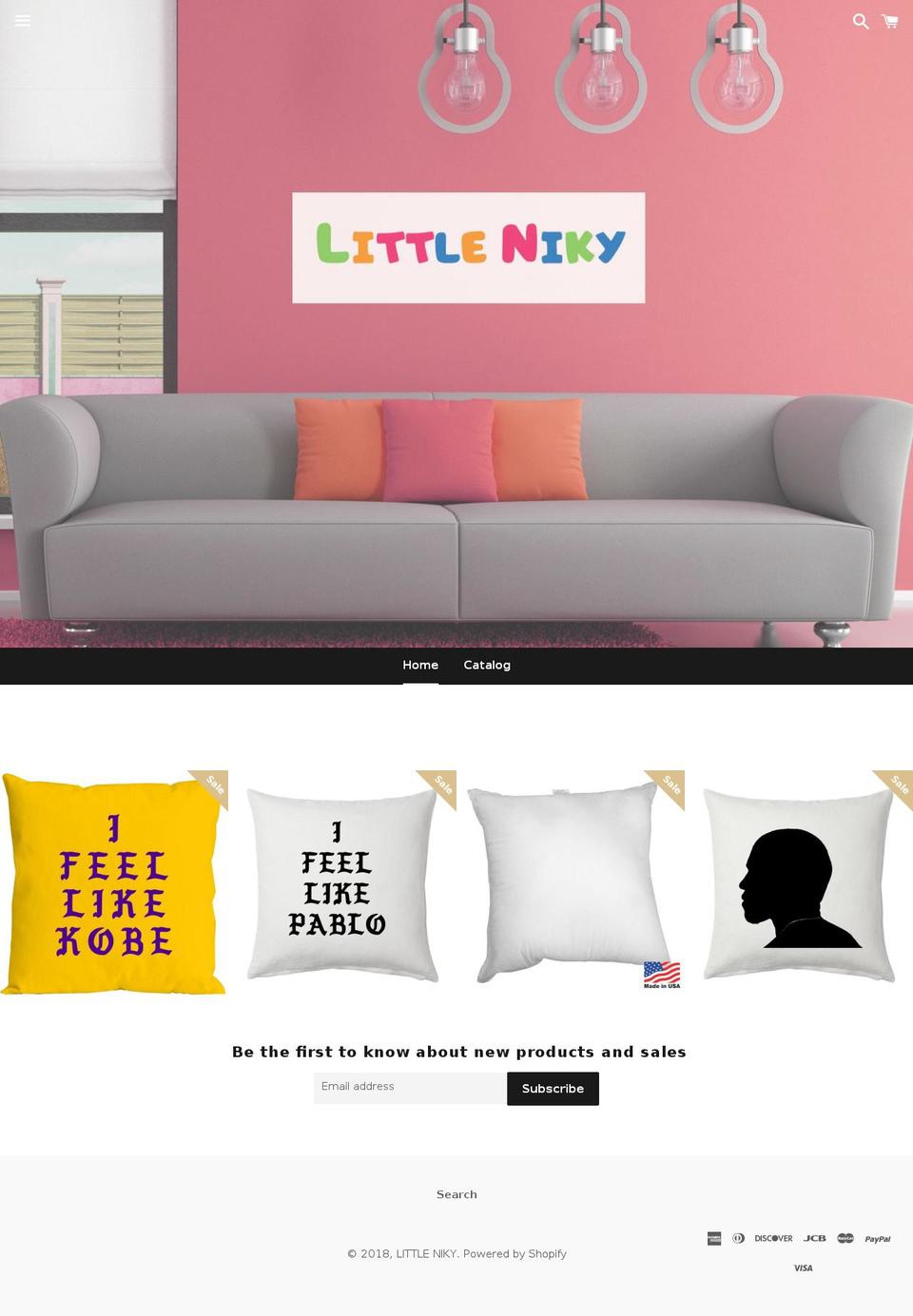 littleniky.com — Shopify storefront screenshot