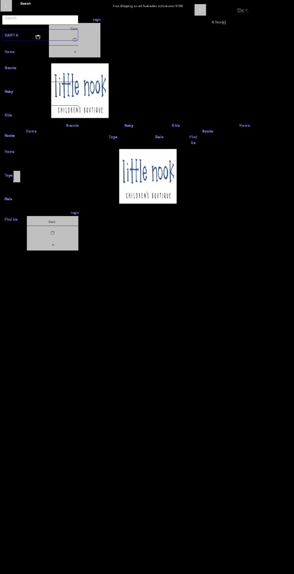 mr-parker- Shopify theme site example littlenook.com.au