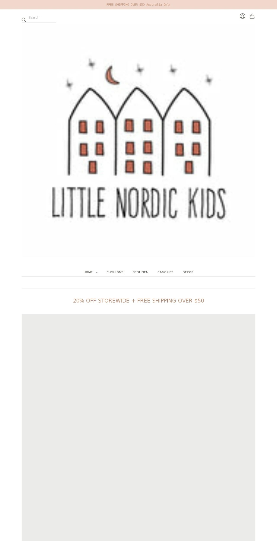 littlenordickids.com shopify website screenshot