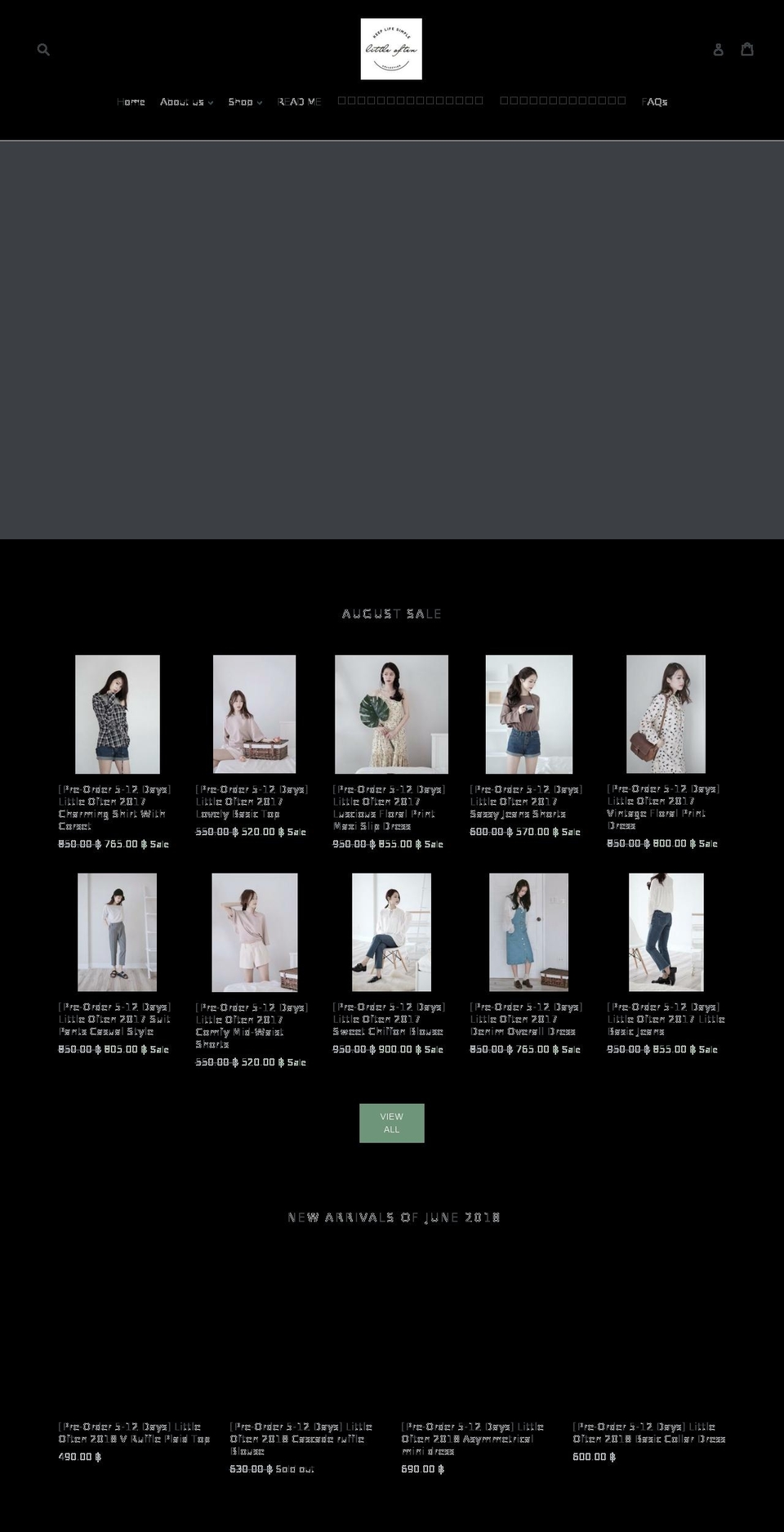 littleoftenofficial.com shopify website screenshot