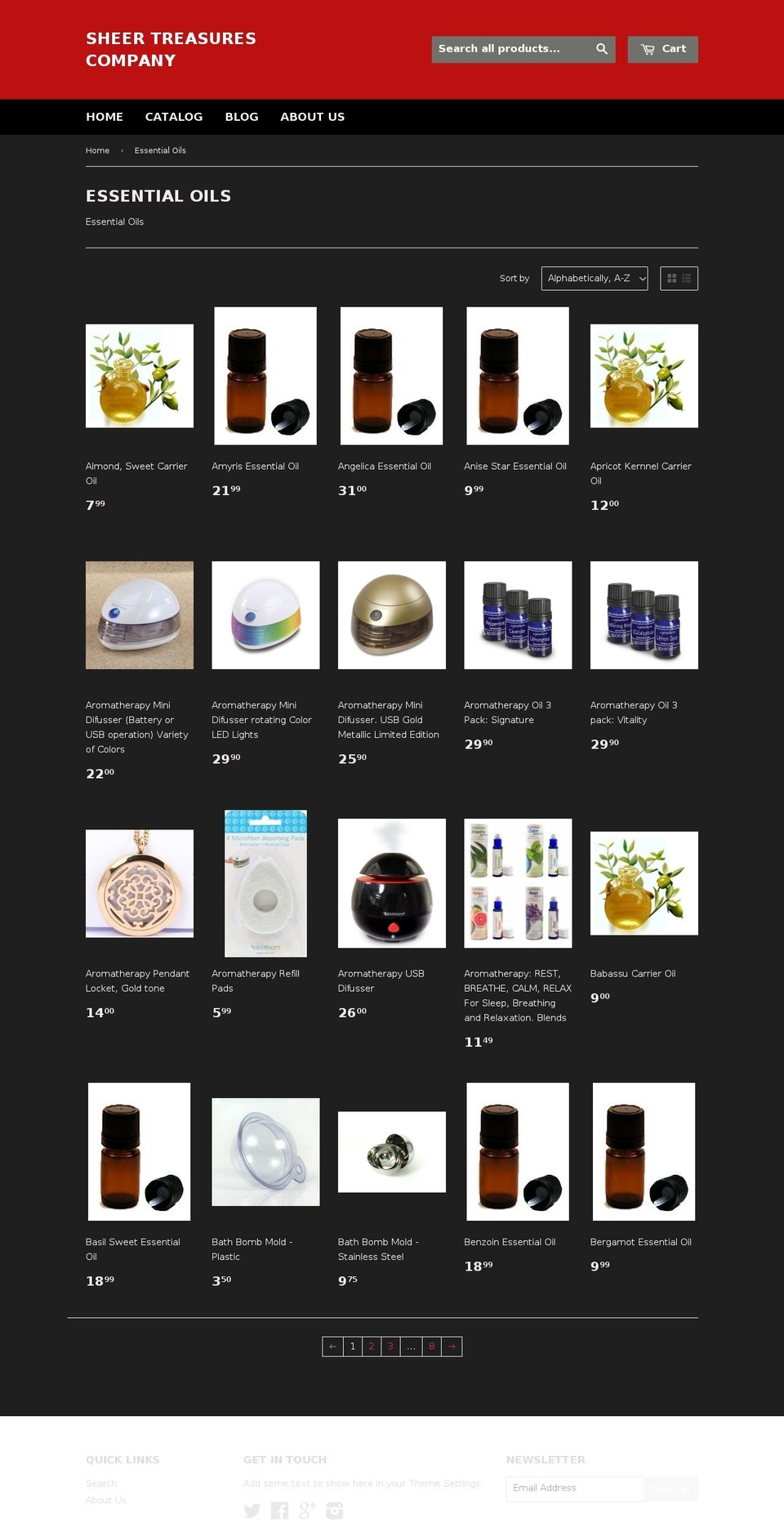 littleoilshop.com shopify website screenshot