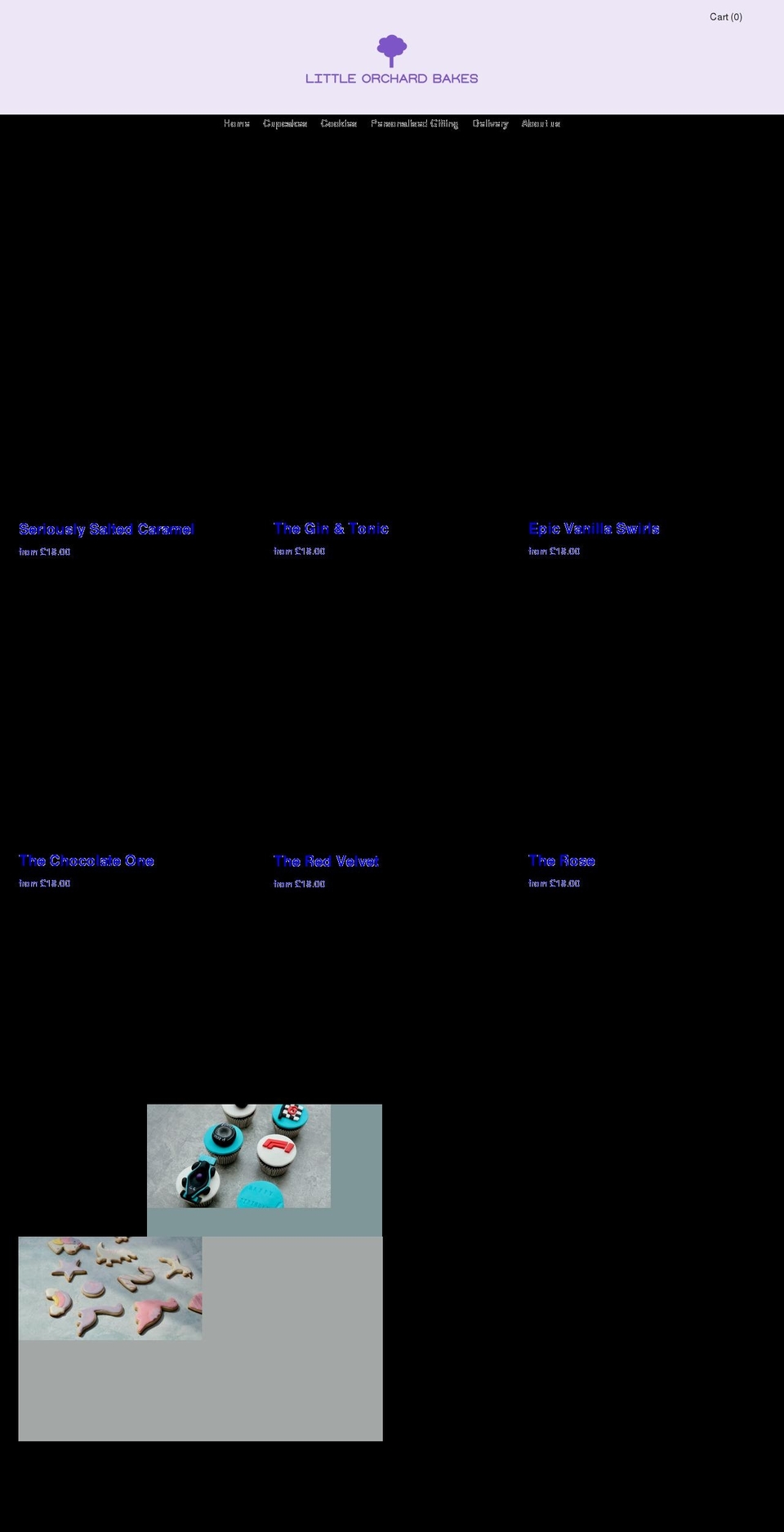 littleorchardbakes.com shopify website screenshot