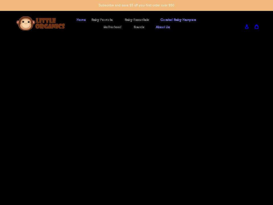 littleorganicsusa.com shopify website screenshot