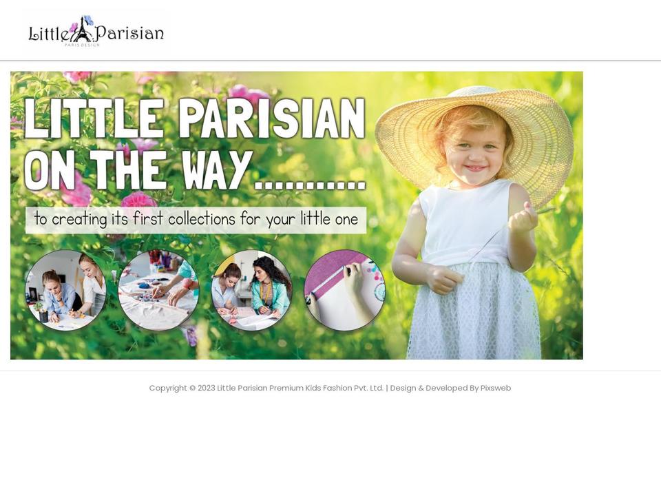 littleparisian.com shopify website screenshot