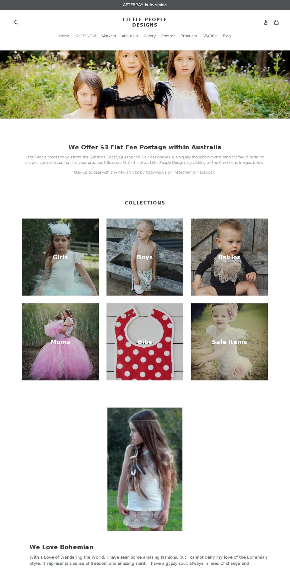 littlepeopledesigns.com — Shopify storefront screenshot
