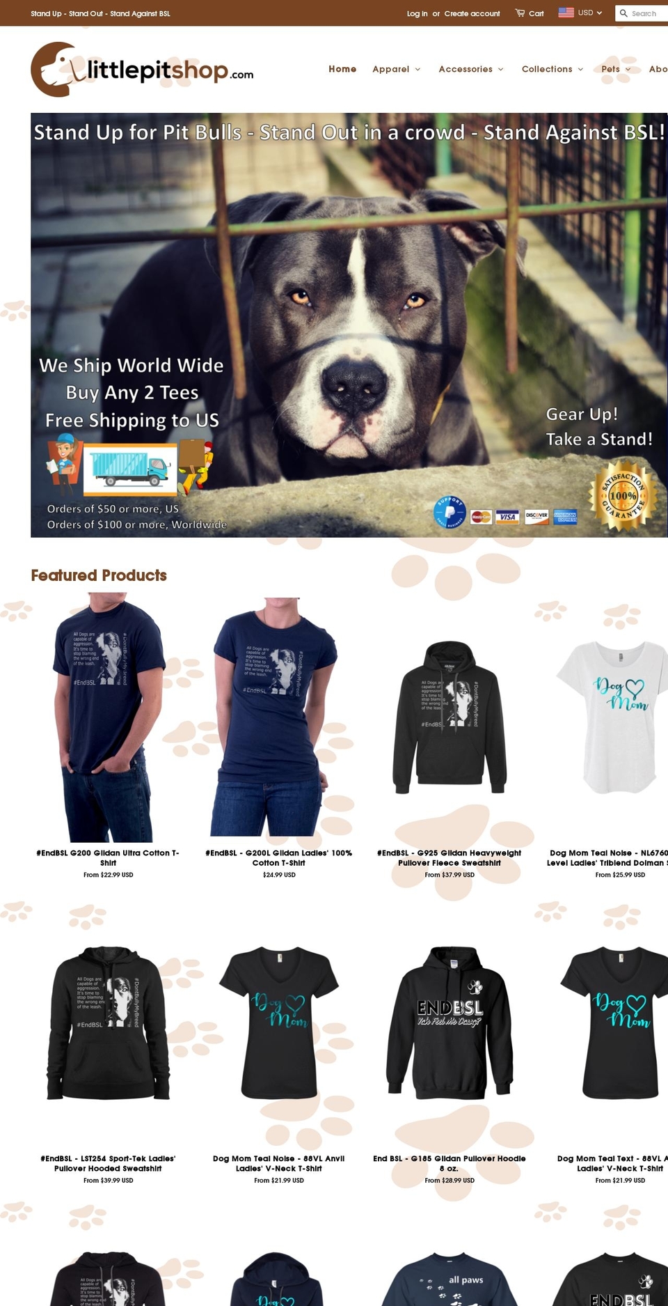 littlepitshop.com — Shopify storefront screenshot