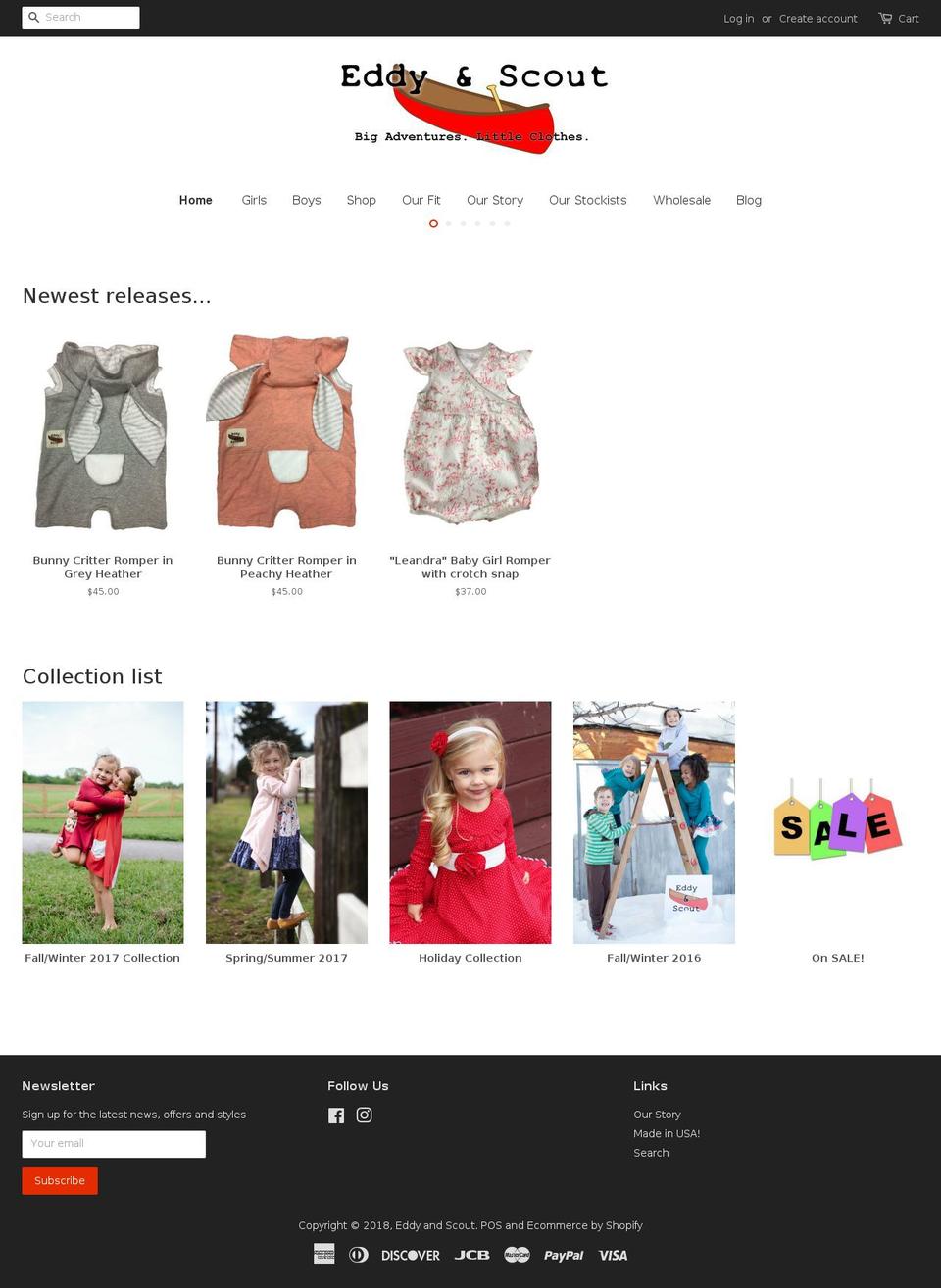 littleredcanoe.com — Shopify storefront screenshot
