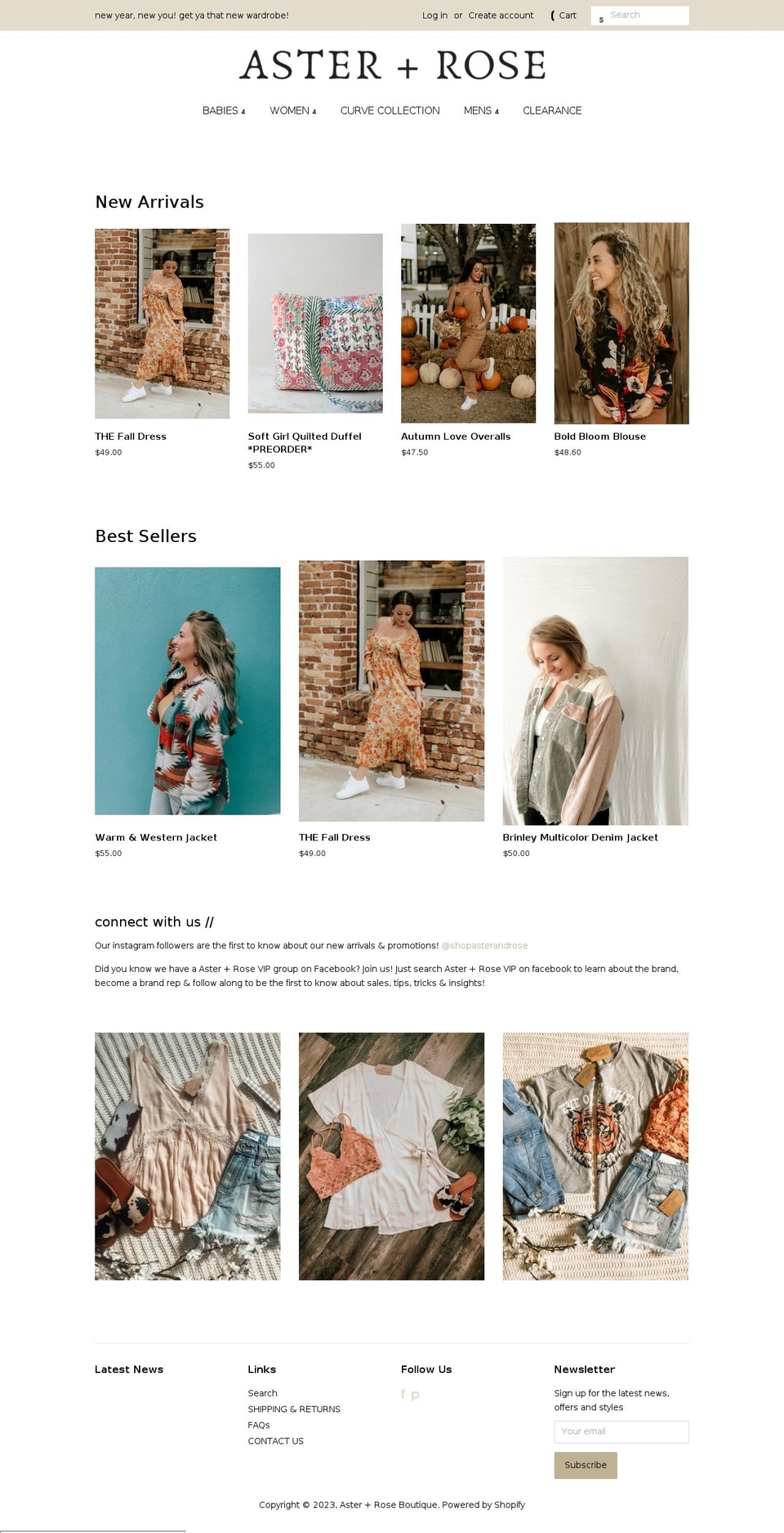 littleriver-boutique.com shopify website screenshot