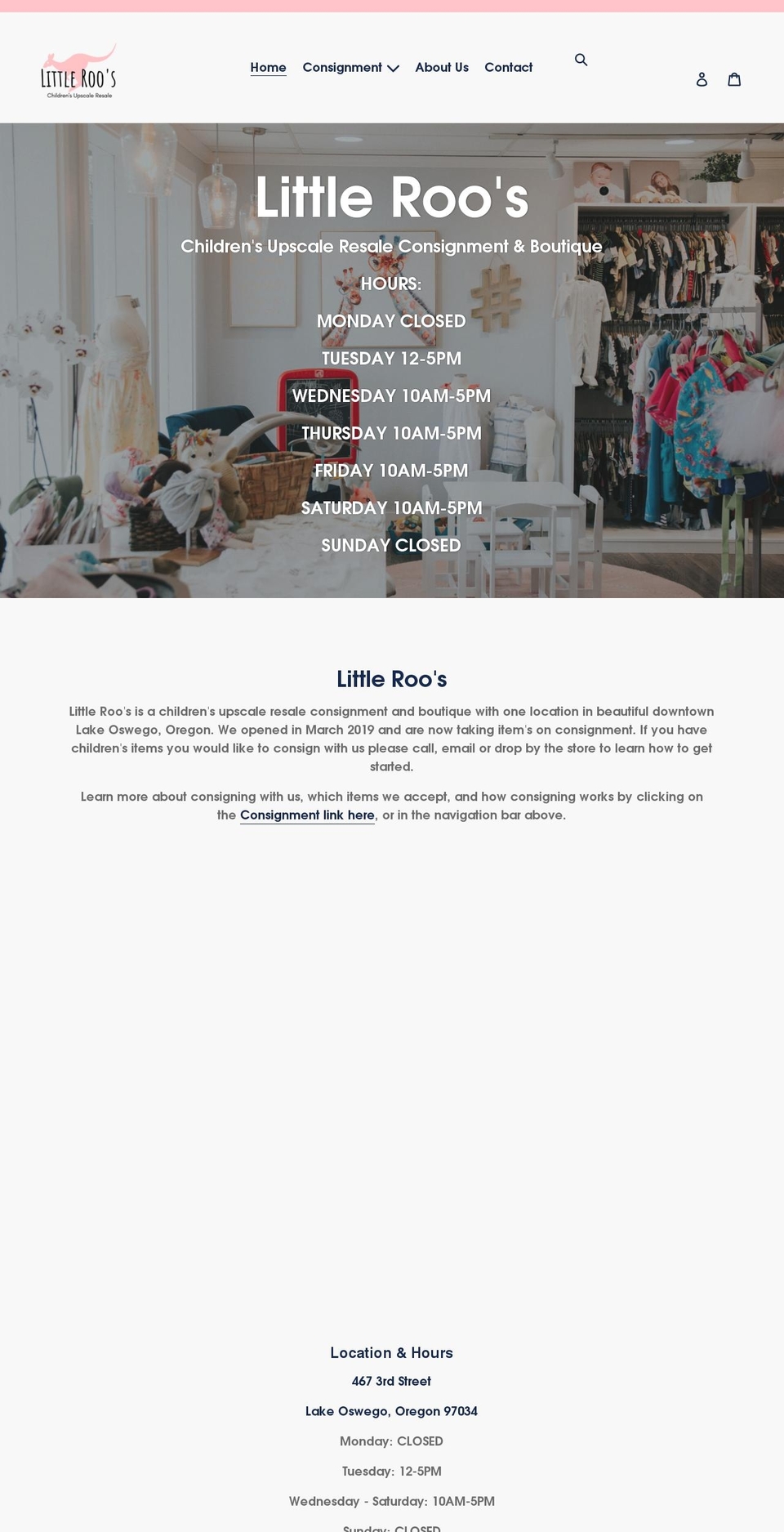 littlerooskids.com shopify website screenshot