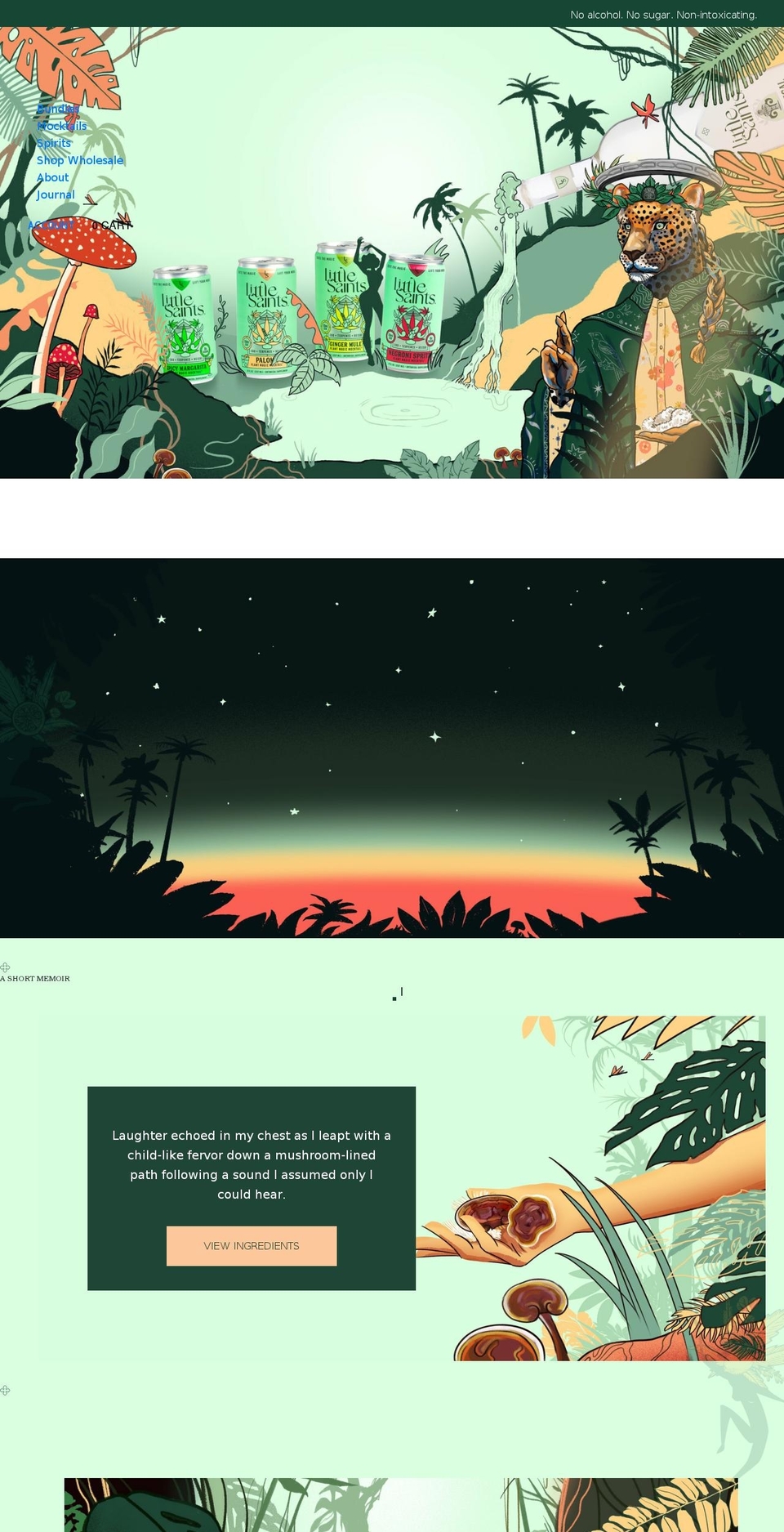 littlesaints.com shopify website screenshot