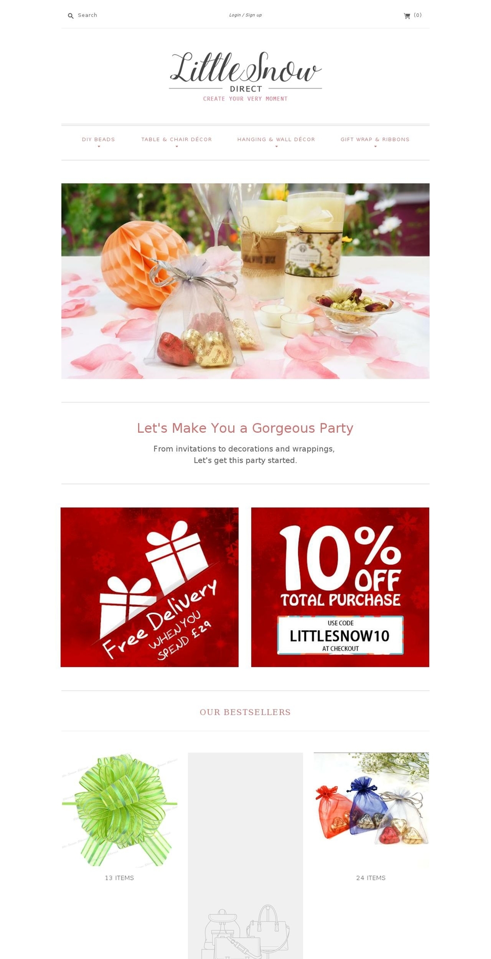 littlesnowdirect.com — Shopify storefront screenshot