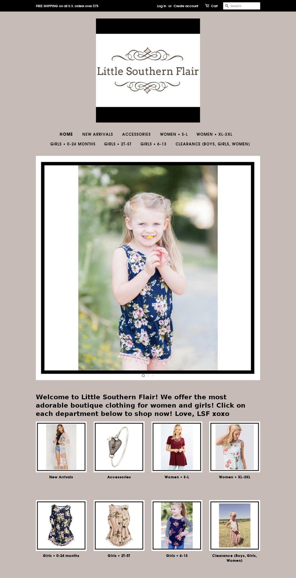 littlesouthernflair.com — Shopify store on .com