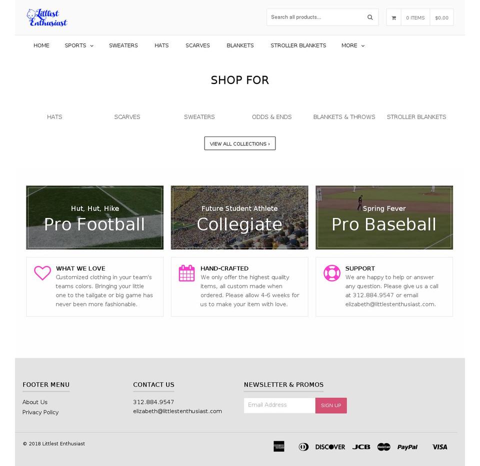 qrack-v1-5-7 Shopify theme site example littlestenthusiast.com